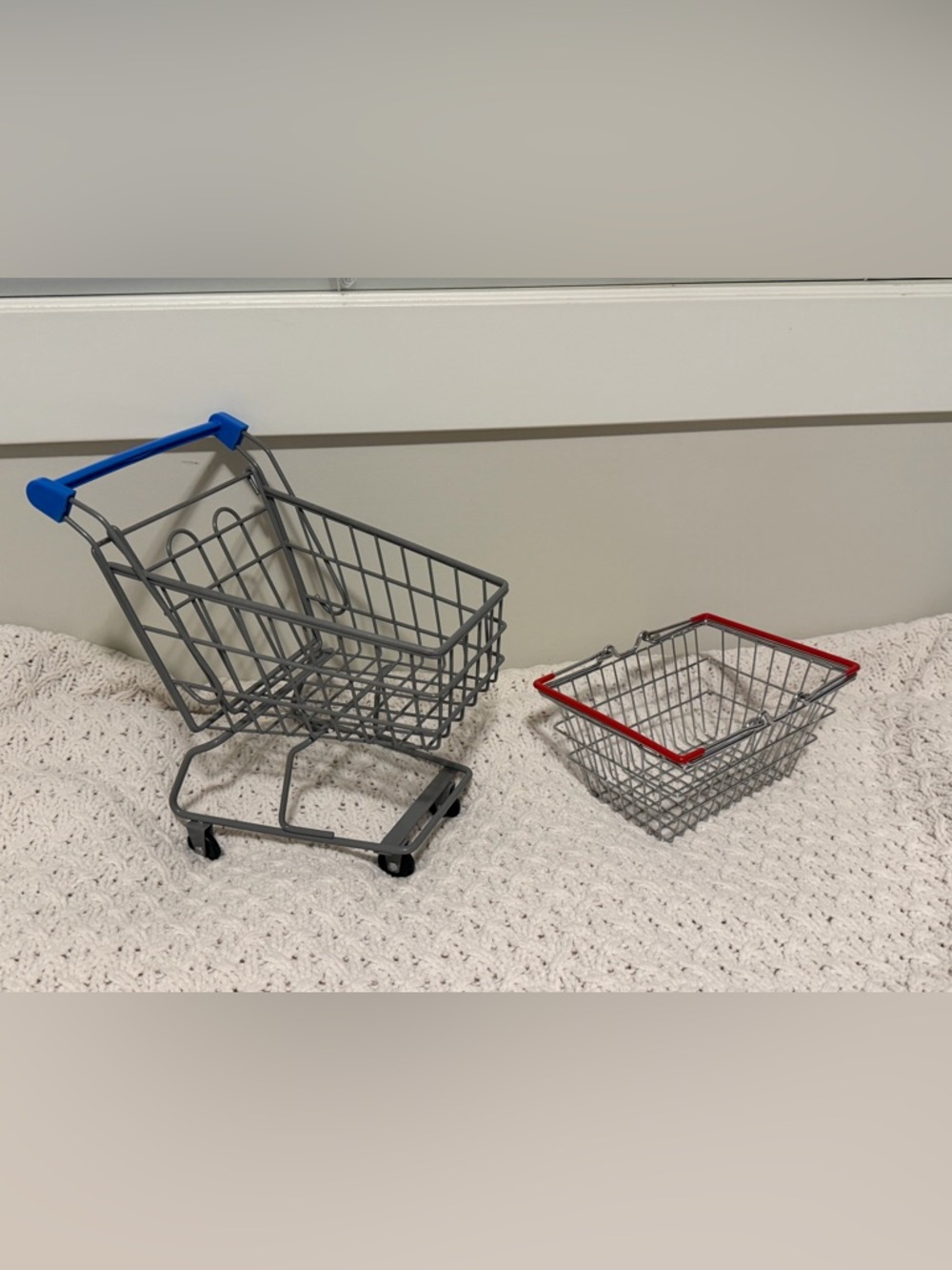 18” Doll Shopping Cart and Basket
